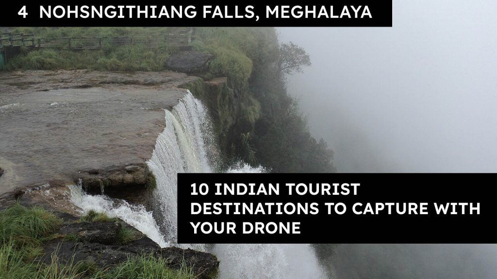 Nohsngithiang Falls, Meghalaya