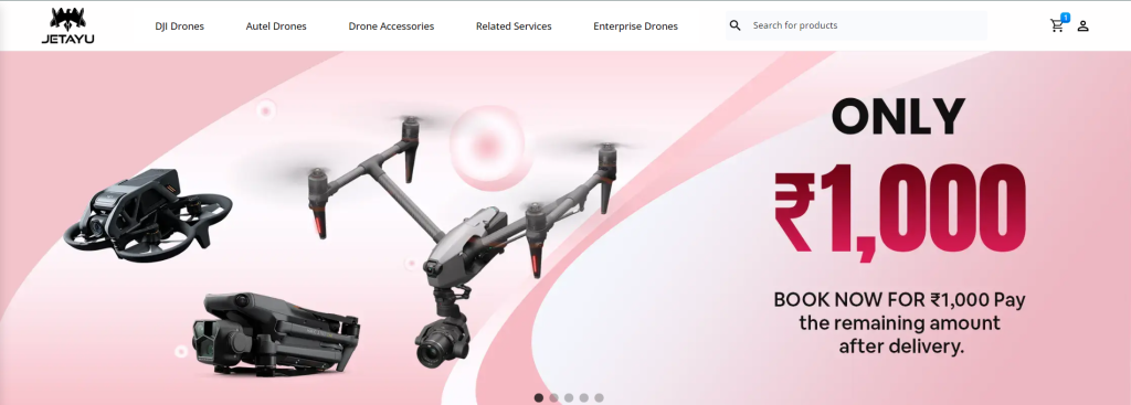 Jetayu Gadgets Offers on Drones in India