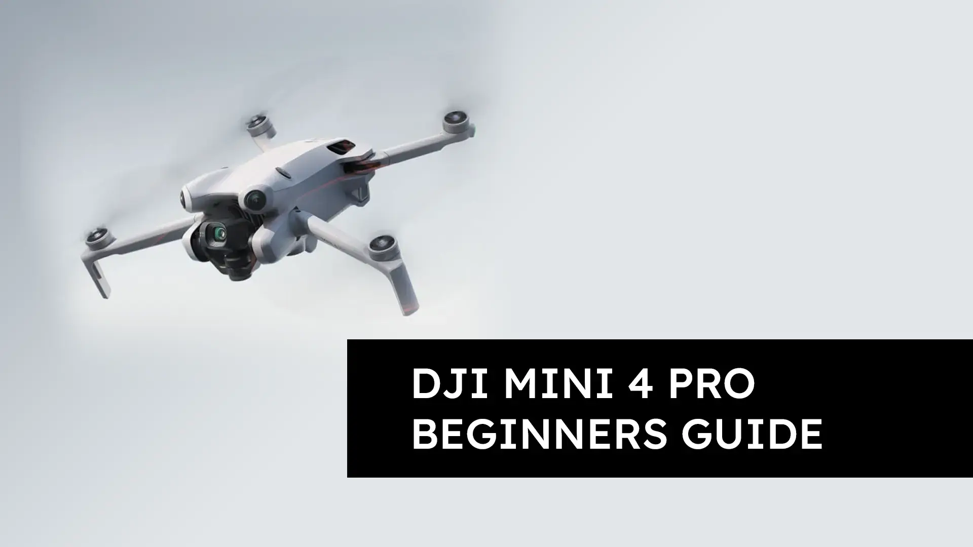 DJI Mavic Mini Beginners Guide  Getting Ready For First Flight 