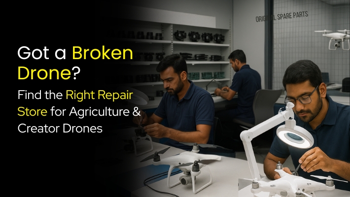 Got a Broken Drone Find the Right Repair Store for Agriculture & Creator Drones