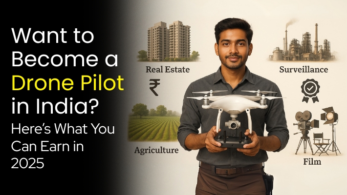 Want to Become a Drone Pilot in India Here’s What You Can Earn in 2025