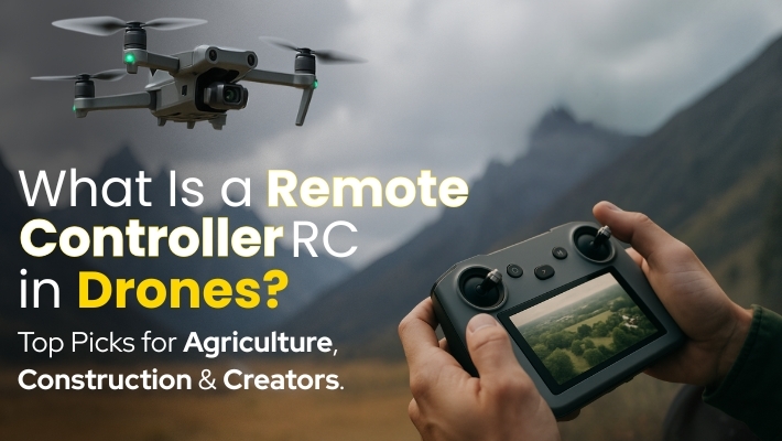 What Is a Remote Controller RC in Drones