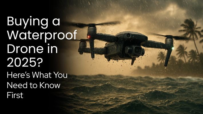 Buying a Waterproof Drone in 2025 Here’s What You Need to Know First
