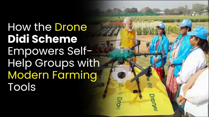 How the Drone Didi Scheme Empowers Self-Help Groups with Modern Farming Tools