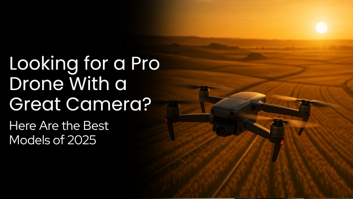 Looking for a Pro Drone With a Great Camera Here Are the Best Models of 2025