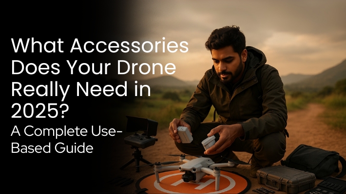 What Accessories Does Your Drone Really Need in 2025 A Complete Use-Based Guide