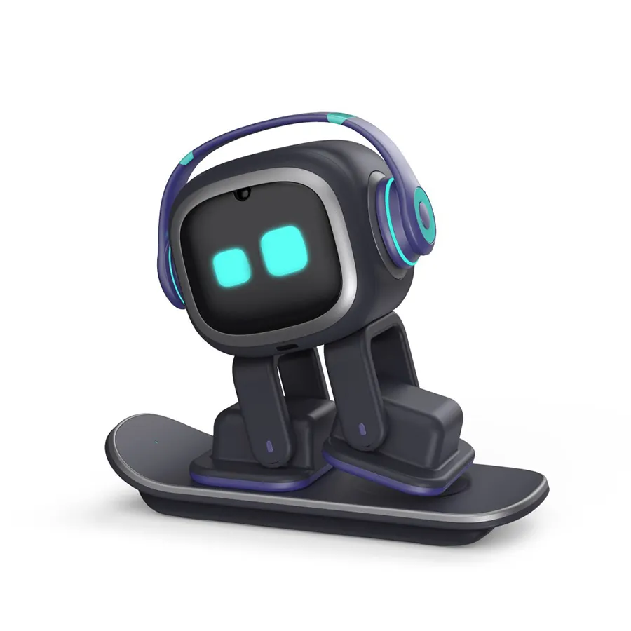 EMO: The Coolest AI Desktop Pet Robot with Personality and Ideas