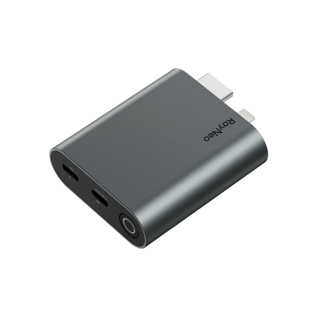 HDMI to Type-C and charging adapter for AR Glasses