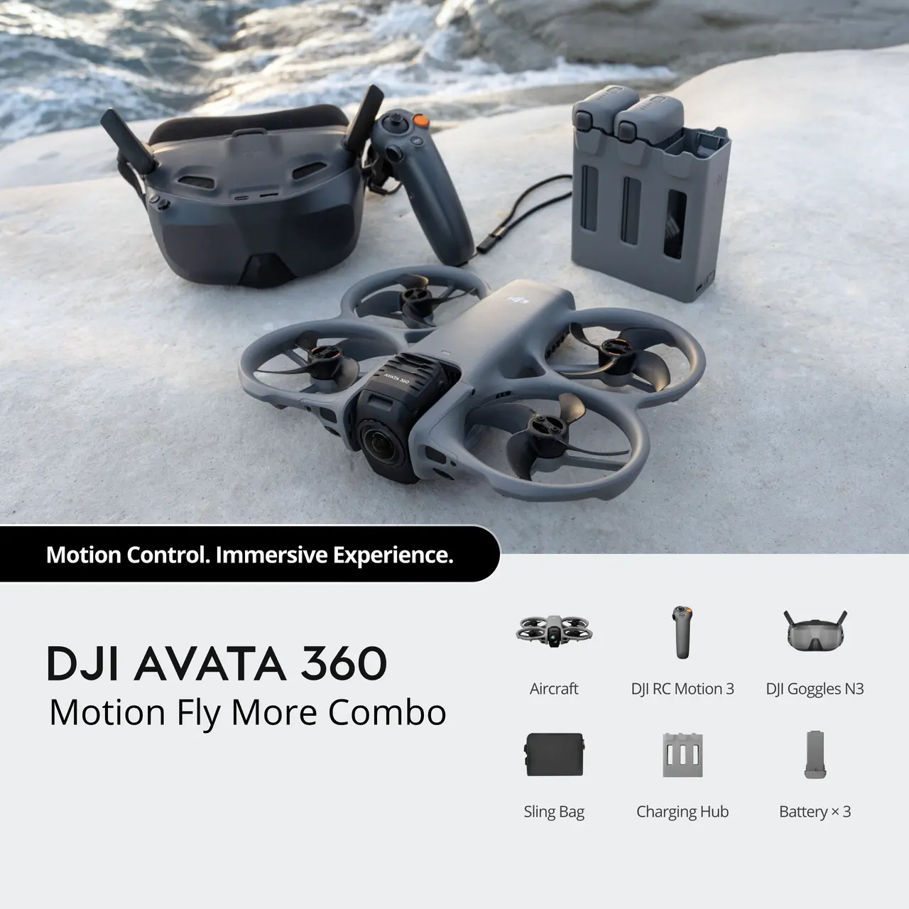 DJI Avata 360 Motion Fly More Combo — Jetayu Gadgets