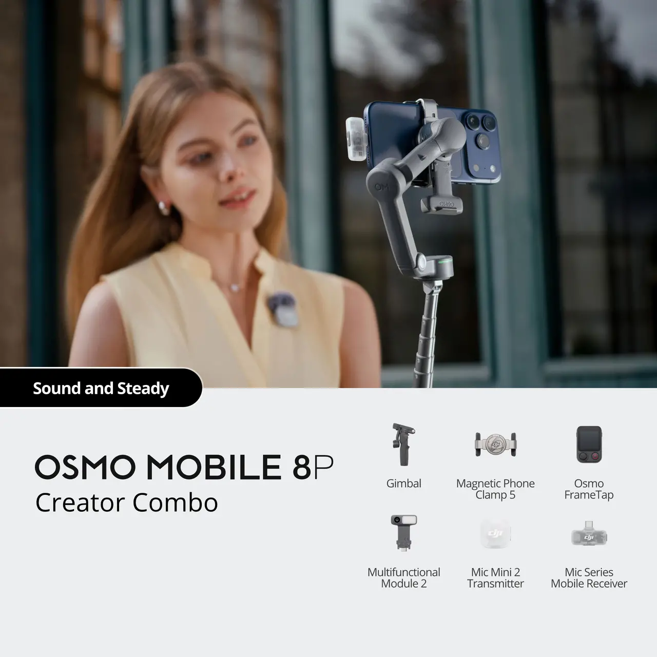 DJI Osmo Mobile 8P Creator Combo — Jetayu Gadgets