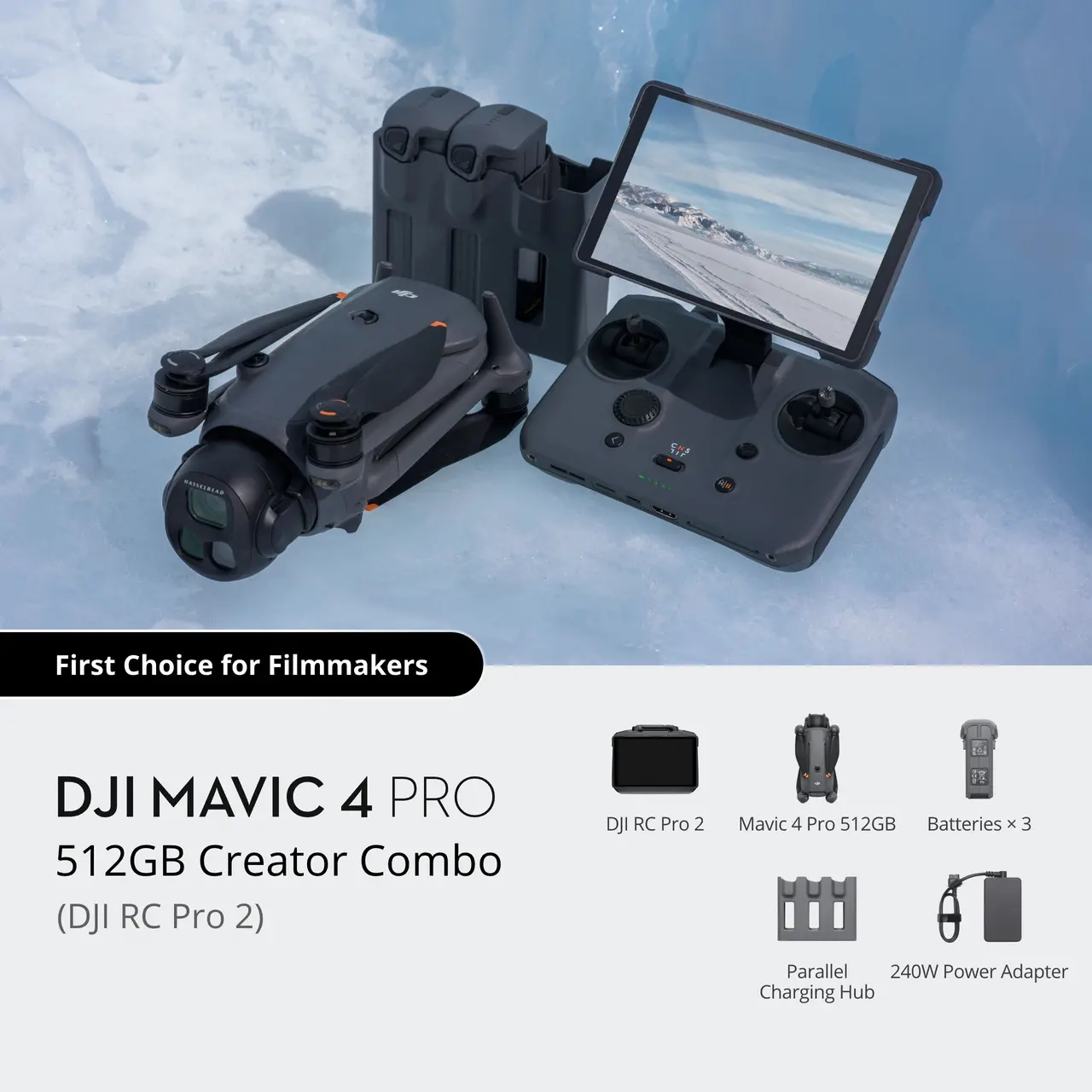 DJI Mavic 4 Pro 512GB Creator Combo (DJI RC Pro 2) — Jetayu Gadgets