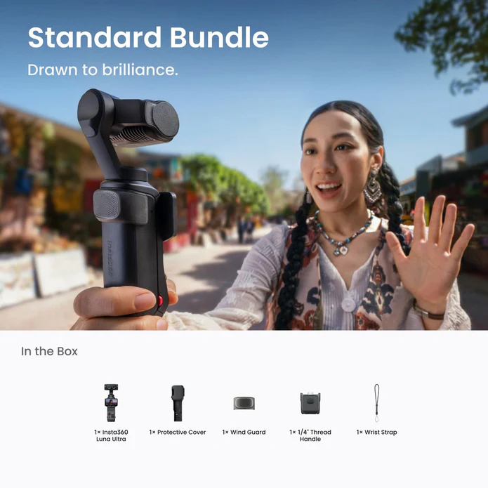 Insta360 Luna Ultra - Flagship Dual-Lens Gimbal Camera — Jetayu Gadgets