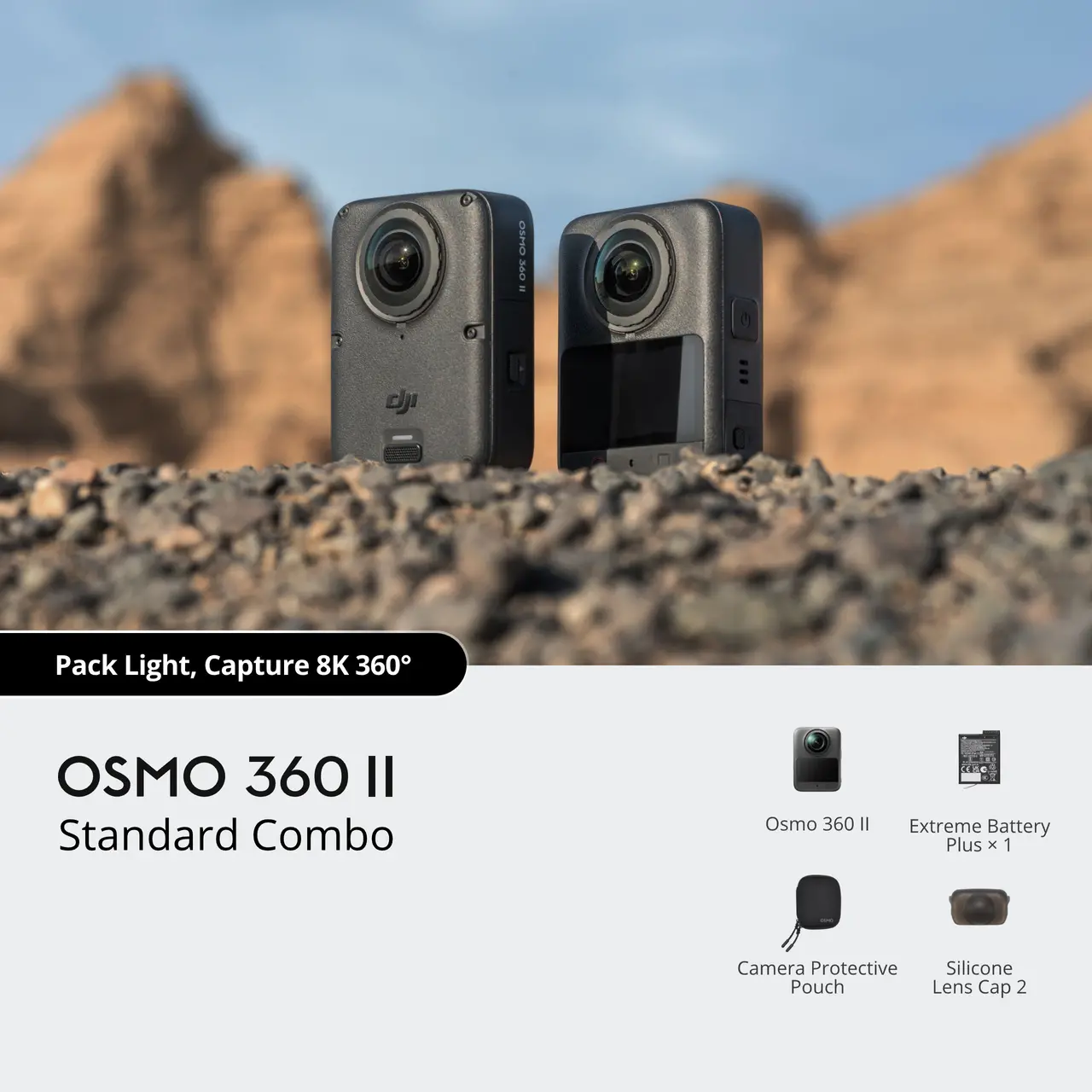 DJI Osmo 360 II Standard Combo — Jetayu Gadgets